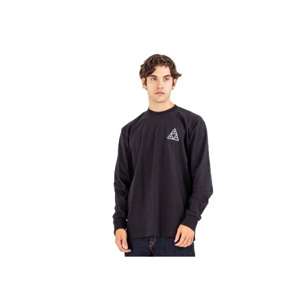 Huf Set Tt L-S Tee Μπλούζα Με Λαιμόκοψη Ανδρική 