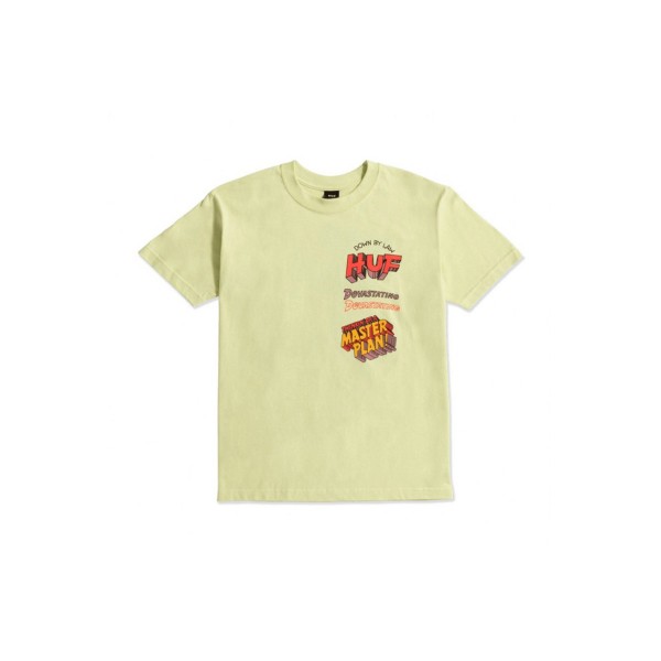 Huf Master Plan S-S Tee T-Shirt Ανδρικό 