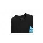 Huf Based Tt S-S Tee T-Shirt Ανδρικό (TS01962 BLACK)