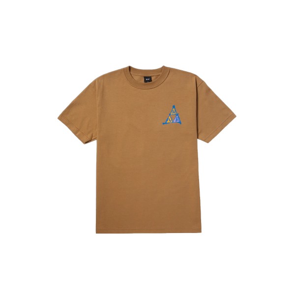 Huf No-Fi Tt S-S Tee T-Shirt Ανδρικό (TS02103 CAMEL)