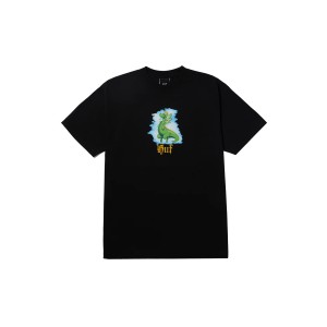 Huf Fairy Tale S-S  T-Shirt Ανδρικό (TS02188 BLACK)