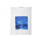 Huf H Class Emblem Ανδρικό Κοντομάνικο T-Shirt Λευκό