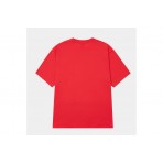 Huf Big Block Ανδρικό Κοντομάνικο T-Shirt Κόκκινο