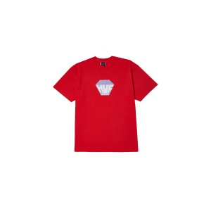 Huf Big Block S-S T-Shirt Ανδρικό (TS02396 TOMATO)