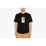 Huf Fried Ανδρικό Κοντομάνικο T-Shirt Μαύρο