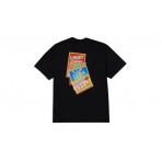 Huf Lucky Ανδρικό Κοντομάνικο T-Shirt Μαύρο