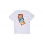 Huf Lucky Ανδρικό Κοντομάνικο T-Shirt Λευκό