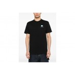 Huf Desktop Ανδρικό Κοντομάνικο T-Shirt Μαύρο