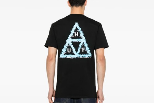 Huf Desktop T-Shirt Ανδρικό (TS02400 BLACK)