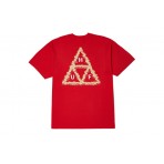 Huf Desktop Ανδρικό Κοντομάνικο T-Shirt Κόκκινο