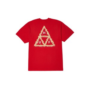 Huf Desktop S-S T-Shirt Ανδρικό (TS02400 TOMATO)