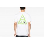 Huf Desktop Ανδρικό Κοντομάνικο T-Shirt Λευκό