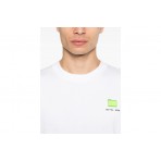 Huf Desktop Ανδρικό Κοντομάνικο T-Shirt Λευκό