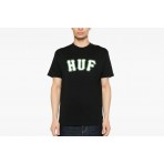 Huf Giant Ανδρικό Κοντομάνικο T-Shirt Μαύρο