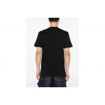 Huf Giant Ανδρικό Κοντομάνικο T-Shirt Μαύρο