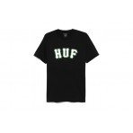 Huf Giant Ανδρικό Κοντομάνικο T-Shirt Μαύρο