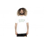 Huf Giant Ανδρικό Κοντομάνικο T-Shirt Λευκό