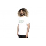Huf Giant Ανδρικό Κοντομάνικο T-Shirt Λευκό