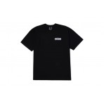 Huf Plaza Ανδρικό Κοντομάνικο T-Shirt Μαύρο