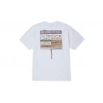 Huf Plaza Ανδρικό Κοντομάνικο T-Shirt Λευκό