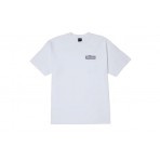 Huf Plaza Ανδρικό Κοντομάνικο T-Shirt Λευκό