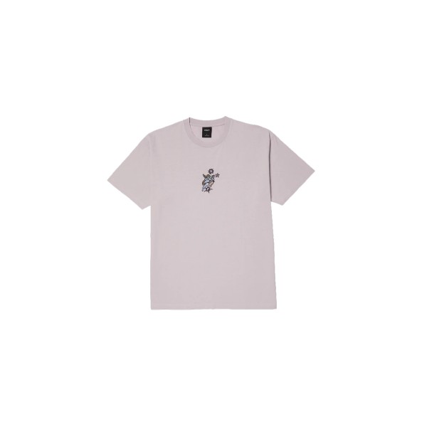 Huf Cupid S-S Washed T-Shirt Ανδρικό (TS02404 DUST PURPLE)