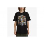 Huf X Stax Soulsville USA Ανδρικό Κοντομάνικο T-Shirt Μαύρο