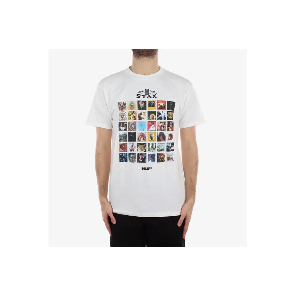 Huf X Stax Soulsville Usa T-Shirt Ανδρικό (TS02406 WHITE)