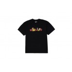 Huf Havecooth Ανδρικό Κοντομάνικο T-Shirt Μαύρο