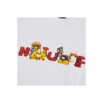 Huf Havecooth Ανδρικό Κοντομάνικο T-Shirt Λευκό