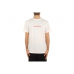 Huf Merida Ανδρικό Κοντομάνικο T-Shirt Λευκό