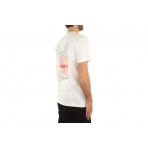 Huf Merida Ανδρικό Κοντομάνικο T-Shirt Λευκό