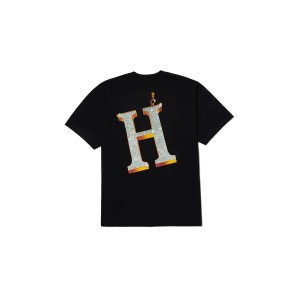 Huf Big H T-Shirt  Ανδρικό (TS02412 BLACK)