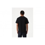 Huf Set Box Logo Ανδρικό Κοντομάνικο T-Shirt Μαύρο