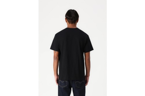 Huf Set Box Logo S-S Poc T-Shirt Ανδρικό (TS02419 BLACK)