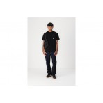 Huf Set Box Logo Ανδρικό Κοντομάνικο T-Shirt Μαύρο