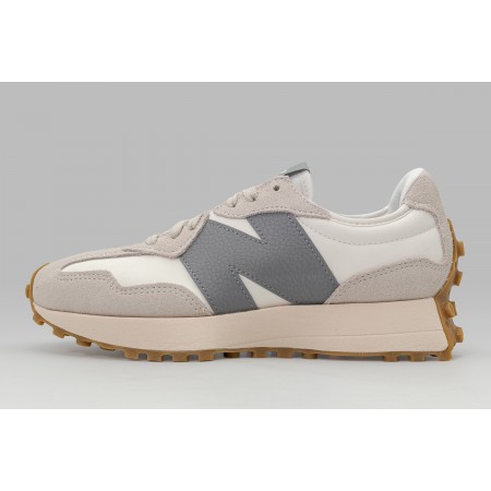 New Balance 327 Unisex Sneakers Εκρού, Γκρι, Μπεζ
