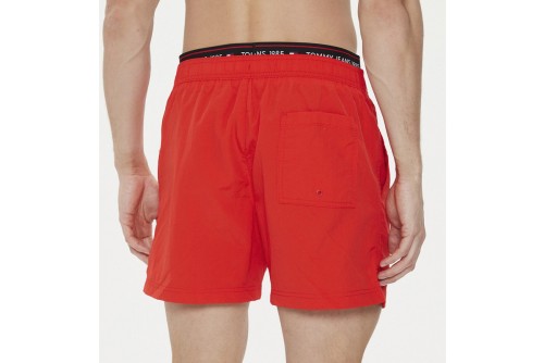 Tommy Jeans Dw Sf Medium Drawstring Μαγιό Σορτς Ανδρικό (UM0UM03141 XM9)