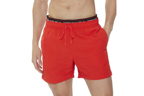 Tommy Jeans Dw Sf Medium Drawstring Μαγιό Σορτς Ανδρικό (UM0UM03141 XM9)