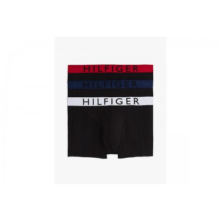 Tommy Jeans Contrast Waistband Trunk Εσώρουχο Boxer 3-Τεμάχια 