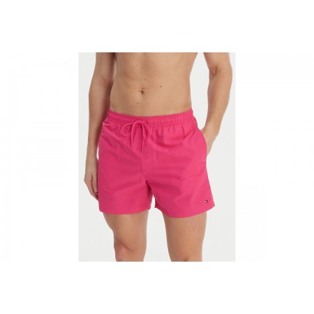 Tommy Jeans Essential Medium Drawstring Ανδρικό Μαγιό Σορτς Φούξια