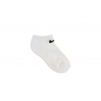 Nike No Show Παιδικές Κάλτσες Λευκές 3 Ζευγάρια