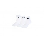 Nike Cushioned Παιδικές Κάλτσες Λευκές 3 Ζευγάρια