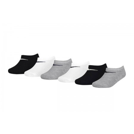 Nike Lightweight No-Show Κάλτσες Κοντές 6 Ζευγάρια 