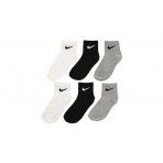 Nike Lightweight Crew Kάλτσες Ψηλές 6 Ζευγάρια (UN0030 W2F)