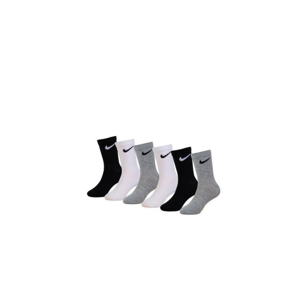 Nike Lightweight Crew Kάλτσες Ψηλές 6 Ζευγάρια (UN0030 W2F)