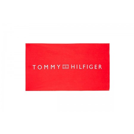 Tommy Jeans Unisex Πετσέτα Θαλάσσης Κόκκινη