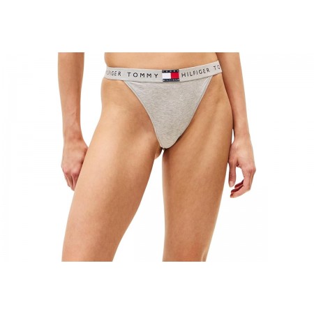 Tommy Jeans Γυναικείο Εσώρουχο String Γκρι