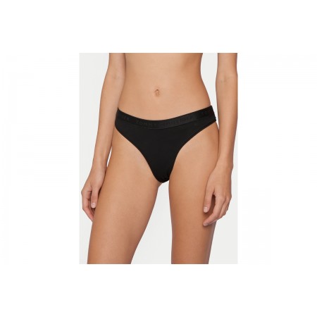 Tommy Jeans Tonal Repeat Logo Waistband Εσώρουχο String Γυναικείο 