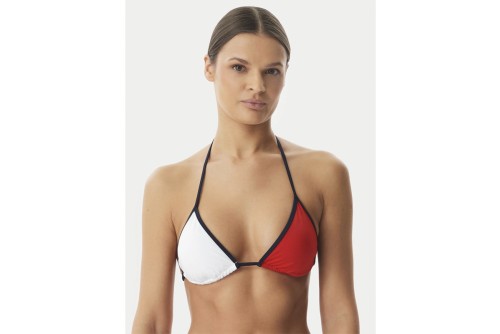 Tommy Jeans Triangle Rp Μαγιό Bikini Top Γυναικείο (UW0UW06574 C1G)